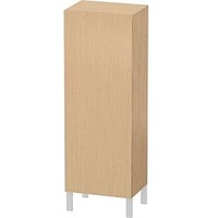 Duravit L-Cube Halbhochschrank LC1179R3030 50x36,3x132cm, Tür rechts Eiche Natur