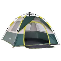 Outsunny Zelt für 3 Personen Campingzelt mit Heringen Kuppelzelt