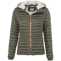 CAMEL ACTIVE Damen leichte Steppjacke mit Kapuze Khaki womenswear-34