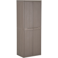 VidaXL Gartenschrank 0,65 x 0,45 x 1,72 m PP