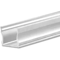 ISOLED LED Aufbauprofil PURE12 S Aluminium eloxiert, 200cm