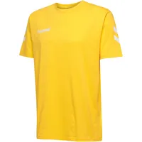 Hummel Herren Hmlgo bomuld T shirts, Sports Yellow, S