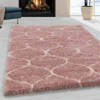 Ayyildiz Teppiche Hochflor-Teppich »SALSA 3201«, ROSE, 120 cm