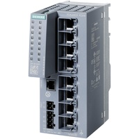 Siemens 6GK5208-0BA00-2AC2 Netzwerk Switch 10 / 100MBit/s