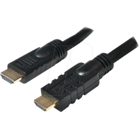 Logilink HDMI Anschlusskabel HDMI-A Stecker, HDMI-A Stecker 10.00m Schwarz