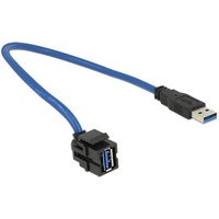 DeLock Keystone USB3.0 A Buchse - USB3.0 A Stecker