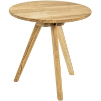 Haku-Möbel HAKU Möbel Beistelltisch Massivholz eiche, 40,0 x H