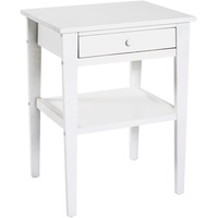 Haku-Möbel HAKU Möbel Beistelltisch weiß