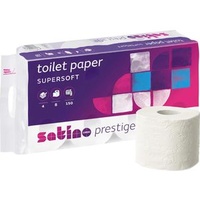 Satino Prestige supersoft Toilettenpapier 4-lagig 8 Rollen