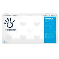 PAPERNET Toilettenpapier Werra Tissue Recycling naturweiß 3-lagig extraweiß, 404901