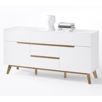 MCA Furniture Cervo Sideboard / weiß matt Asteiche