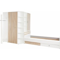 Wimex »Joker Kleiderschrank mit Garderobe, Bett und Stauraumschubladen«, (Set,