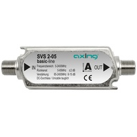 Axing SVS 2-05 Satelliten-Leitungsverstärker Inline Breitband (15 dB, 85