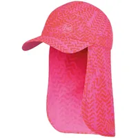 Buff Kinder Sahara Cap (Größe ONE SIZE, pink)