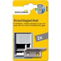 SCHELLENBERG Rollladen-Anschlagwinkel Grau