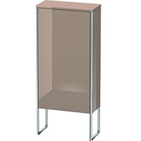 Duravit XSquare Halbhochschrank XS1304L8686 50x88x23,6cm, Tür links, stehend, cappuccino