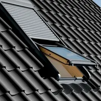 VELUX Elektro-Rollladen SML YK35 0000S Aluminium Dunkelgrau,