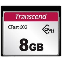 Transcend CFX602 R500/W350 CFast 2.0 CompactFlash Card 8GB (TS8GCFX602)