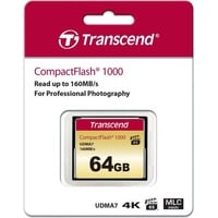 Transcend Compact Flash 1000x 64GB