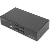 Digitus DS-12880 - KVM switch - 4 ports