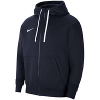 Nike Park 20 Fleece Kapuzenjacke Herren obsidian/white/white L