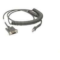 Zebra Technologies Zebra Cable RS232 2.8m, coiled, Barcode-Scanner, Zubehör