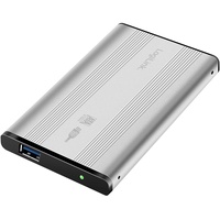 Logilink Festplattengehäuse 2,5" SATA USB 3.0 Silber