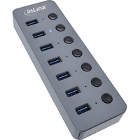 InLine USB 3.2 Gen 1 (USB-A, 7 Ports), Dockingstation