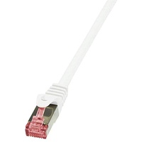 Logilink PrimeLine Patchkabel CAT6 S/FTP RJ-45/RJ-45, 30m, weiß