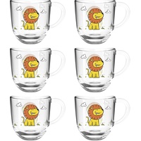 LEONARDO Tasse »BAMBINI Löwe«, (Set, 6 tlg.), 280 ml,