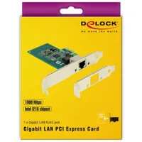 DeLock PCI Express Card > 1 x Gigabit LAN