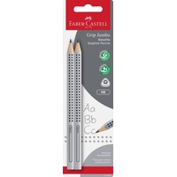 Faber-Castell Bleistift Jumbo Grip HB 2er Set