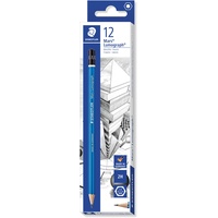 Staedtler Mars Lumograph 100 Bleistifte 2H blau, 12 St.