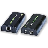 TECHLY IDATA-EXTIP-373 HDMI Extender/Splitter über IP 120m Schwarz