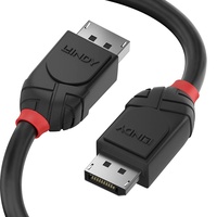 LINDY DisplayPort 1.2 Kabel Black Line - DisplayPort Schwarz