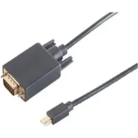 ShiverPeaks BS10-54035 Kabelschnittstellen-/adapter Mini Displayport VGA Schwarz