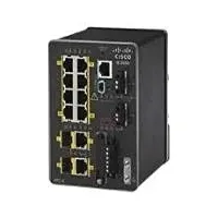 Cisco IE 2000 LAN Base Industrial Railmount Managed Switch,