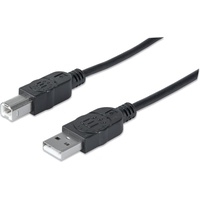 Manhattan USB-Kabel USB 2.0 USB-A Stecker, USB-B Stecker 1.00m