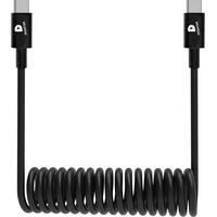 DEQSTER Spiral Ladekabel USB-C auf USB-C