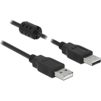 DeLock USB-Kabel USB 2.0 USB-A Stecker, USB-A Stecker 0.50