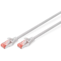 Digitus DK-1644-030 RJ45 Netzwerkkabel, Patchkabel CAT 6 S/FTP Grau