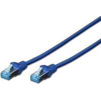 Digitus DK-1531-030/B RJ45 Netzwerkkabel, Patchkabel CAT 5e SF/UTP Blau