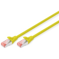 Digitus DK-1644-010/Y RJ45 Netzwerkkabel, Patchkabel CAT 6 S/FTP Gelb