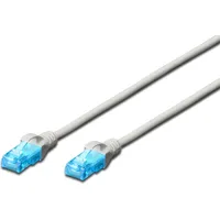 Digitus Patchkabel, Cat5e, U/UTP RJ-45/RJ-45, 5m, grau (DK-1511-050)