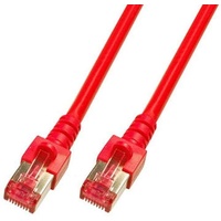 EFB-Elektronik EFB Elektronik Patchkabel Cat6, S/FTP Netzwerkkabel rot