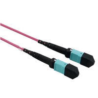 Value MPO-Trunk-Kabel 50/125μm Glasfaserkabel m MPO OM4 Aqua-Farbe