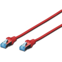 Digitus DK-1532-020/R RJ45 Netzwerkkabel, Patchkabel CAT 5e SF/UTP 2.00m