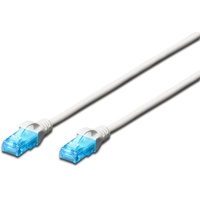 Digitus Patchkabel, Cat5e, U/UTP, RJ-45/RJ-45, 5m, weiß (DK-1512-050/WH)