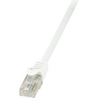 Logilink EconLine Patchkabel CAT 6 U/UTP RJ-45/RJ-45, 2m, weiß