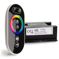 ISOLED Wireless Touch RGB PWM-Controller mit Funk-Fernbedienung Flat, 12-24V